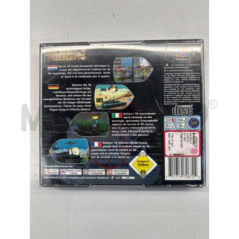 VIDEO GIOCO STEEL REGIN PLAYSATION 1 | Mercatino dell'Usato Teramo 3