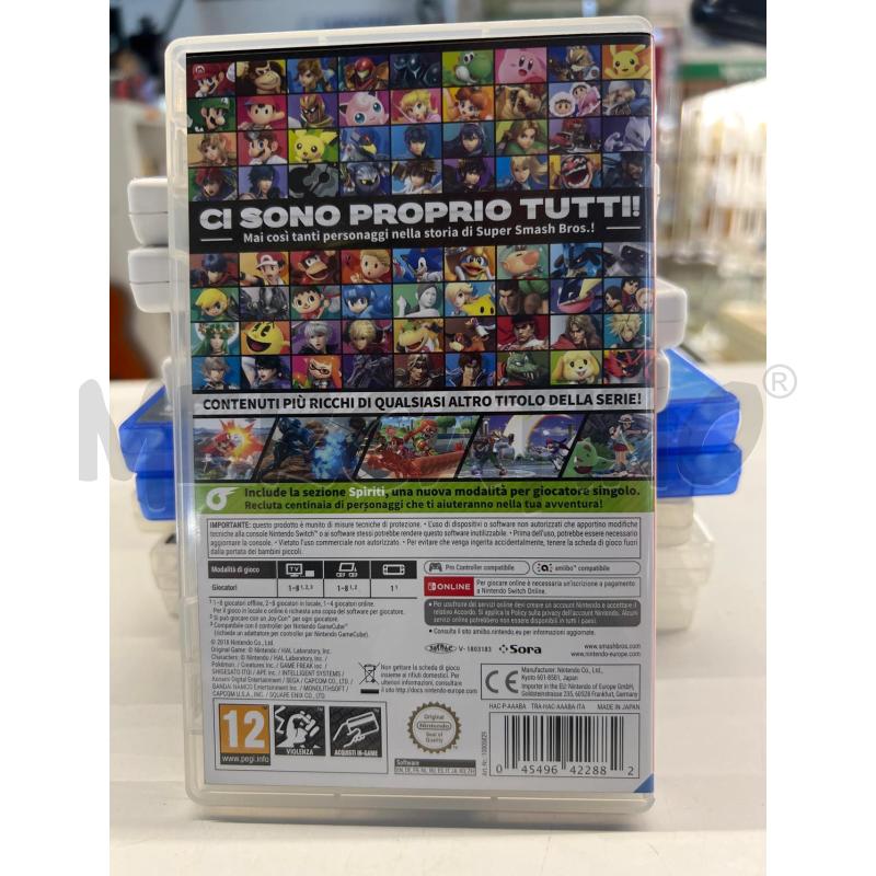 VIDEO GIOCO SUPER SMASH BROS ULTIMATE SWITCH | Mercatino dell'Usato Teramo 2