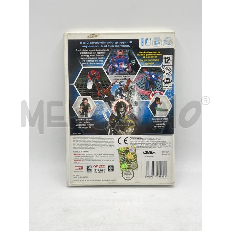 VIDEO GIOCO WII MARVEL LA GRANDE ALLEANZA | Mercatino dell'Usato Teramo 2