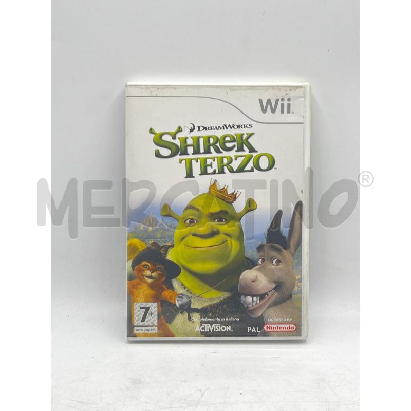 VIDEO GIOCO WII SHREK TERZO ITALIANO COMPLETO DI LIBRETTI  | Mercatino dell'Usato Teramo 1