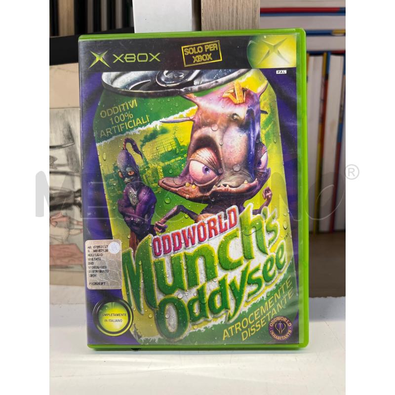 VIDEO GIOCO XBOX ODDWORLD MUNCHS ODDYSSE | Mercatino dell'Usato Teramo 1