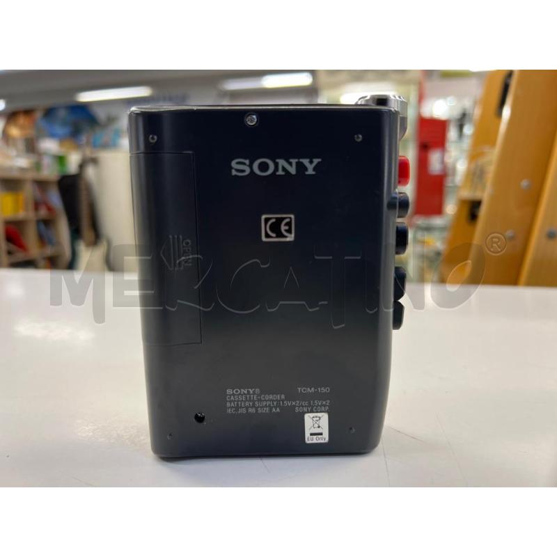 WALKMAN SONY CASSETTE CORDER TCM 150  | Mercatino dell'Usato Teramo 2
