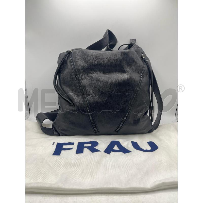 ZAINETTO DONNA FRAU NERO 2 ZIP  | Mercatino dell'Usato Teramo 1