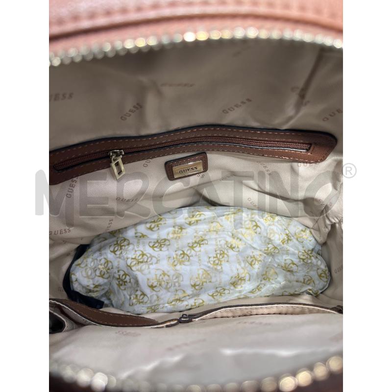 ZAINETTO DONNA GUESS MARRONE SCRITTA FANTASIA  | Mercatino dell'Usato Teramo 3