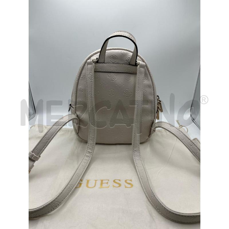 ZAINETTO DONNA GUESS MNHATTAN TONI NEUTRI INSERTI DORATI  | Mercatino dell'Usato Teramo 3