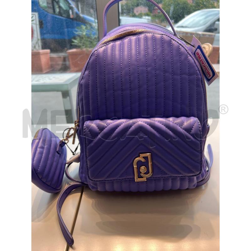 ZAINETTO DONNA LIU JO VIOLA TRAPUNTATO INSERTI DORATI  | Mercatino dell'Usato Teramo 1