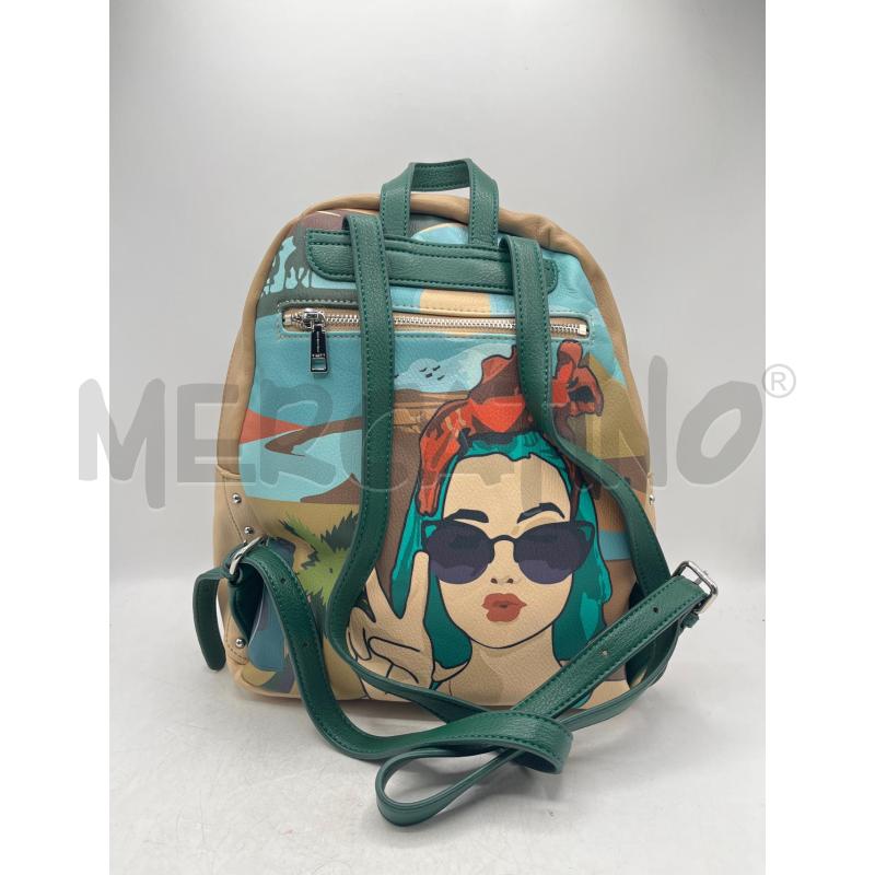 ZAINO DONNA Y NOT BEIGE FANTASIA VOLTO DONNA  | Mercatino dell'Usato Teramo 2