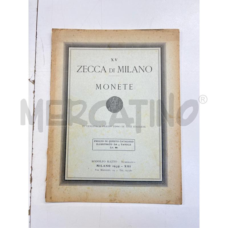 ZECCA DI MILANO MONETE 1935 RODOLFO RATTO | Mercatino dell'Usato Teramo 1