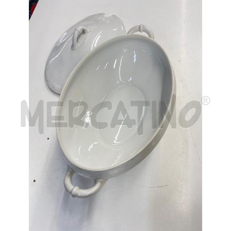 ZUPPIERA VECCHIO RICHARD GINORI OVALE BIANCA | Mercatino dell'Usato Teramo 3