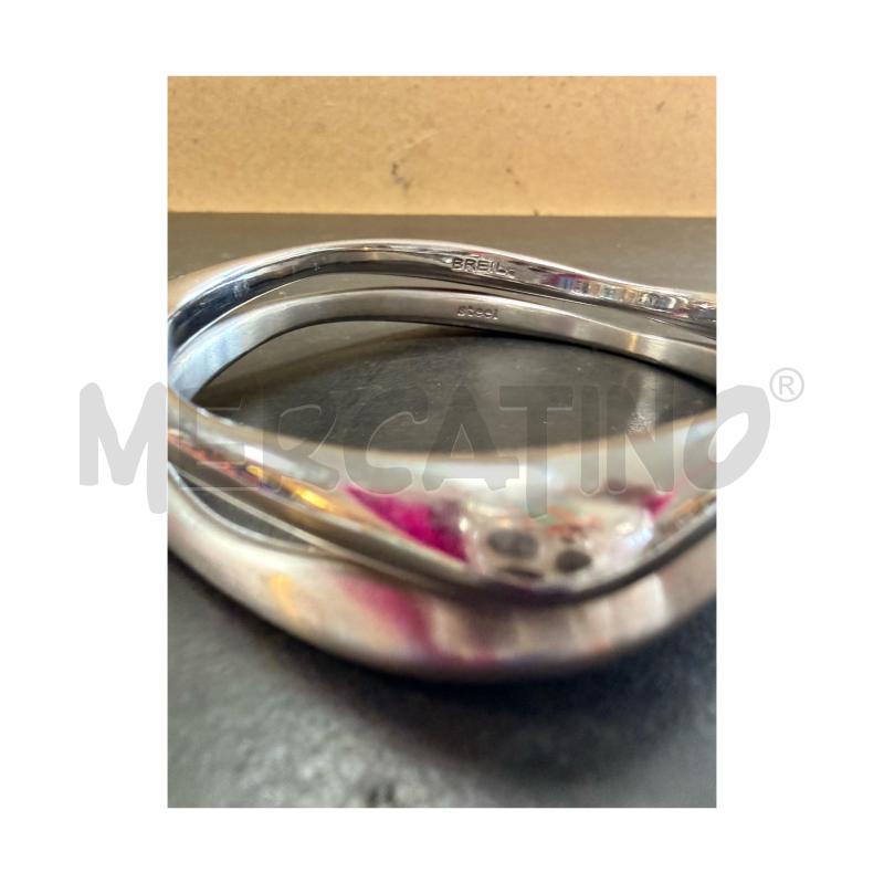 2 BRACCIALI RIGIDO BREIL LUCIDO E SATINATO  | Mercatino dell'Usato Rovereto 4