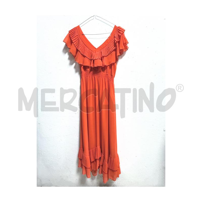 ABITO D LIU JO ARANCIO LUNGO SMANICATO 40 | Mercatino dell'Usato Rovereto 2