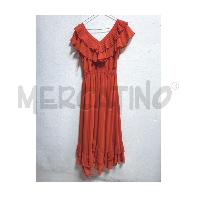 ABITO D LIU JO ARANCIO LUNGO SMANICATO 40 | Mercatino dell'Usato Rovereto 3