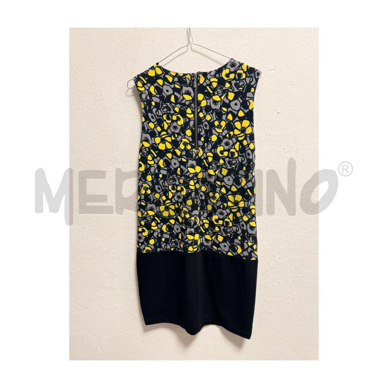 ABITO D LIU JO SMANICATO NERO FIORI GIALLI | Mercatino dell'Usato Rovereto 3