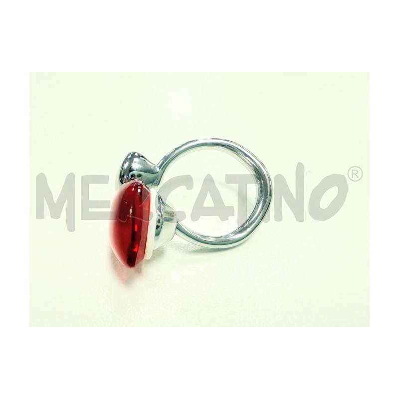 ANELLO BREIL TJ2103 CON PIETRA ROSSA | Mercatino dell'Usato Rovereto 3