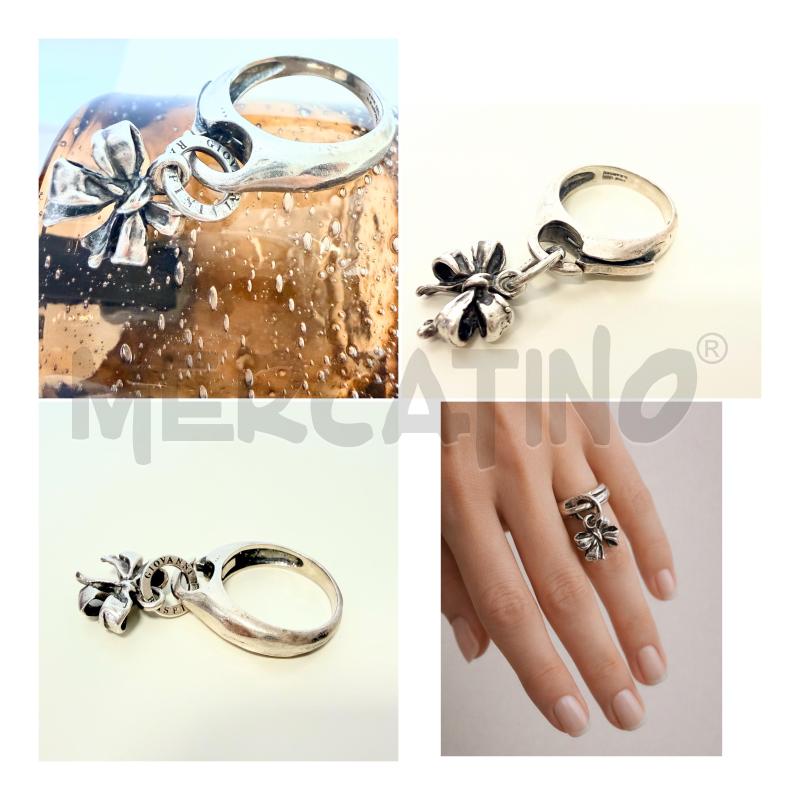 ANELLO RASPINI BASE CHARM+CHARM FIOCCO | Mercatino dell'Usato Rovereto 1
