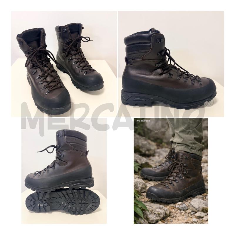 ANFIBI U 44 MARRONE PESANTE NERO SUOLA VIBRAM | Mercatino dell'Usato Rovereto 1