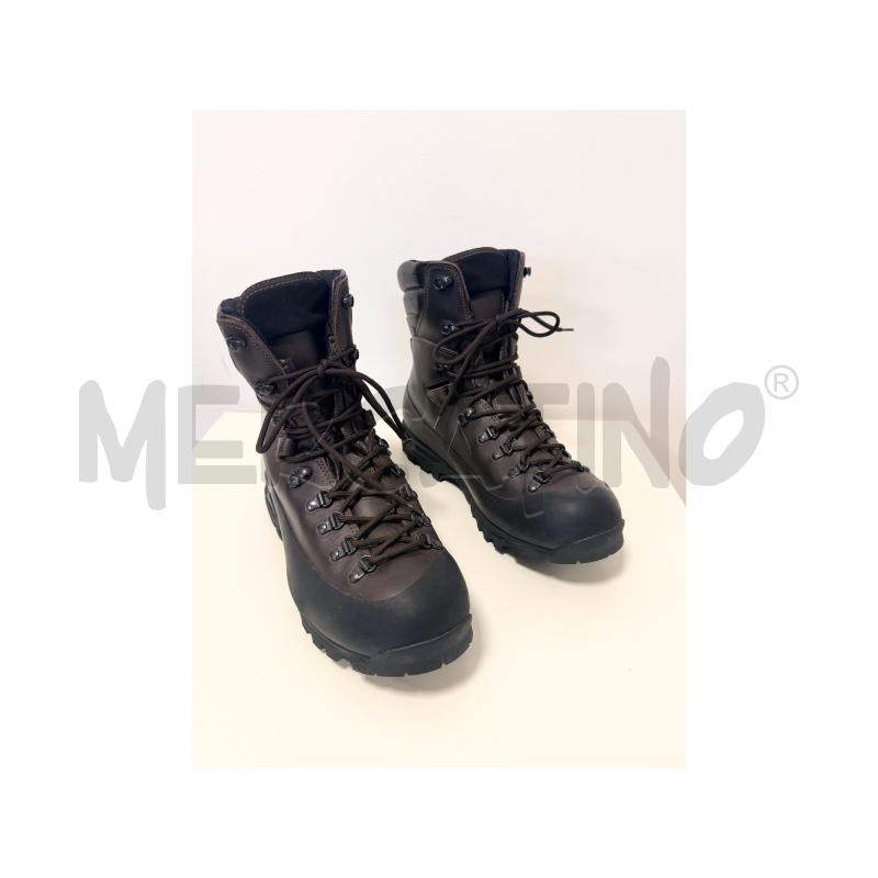 ANFIBI U 44 MARRONE PESANTE NERO SUOLA VIBRAM | Mercatino dell'Usato Rovereto 2