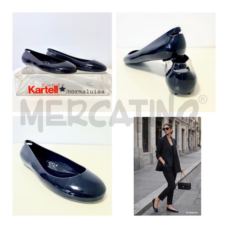 BALLERINA KARTELL CINDERELLA BLU NOTTE 39 | Mercatino dell'Usato Rovereto 1