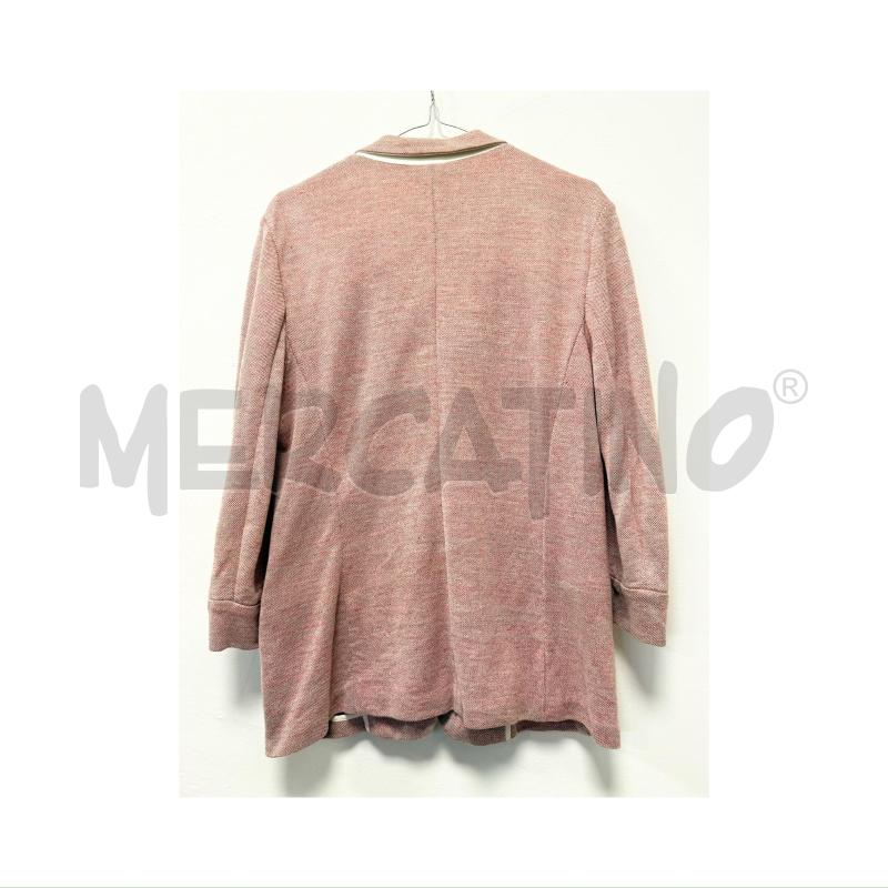 BLAZER D FALCONERI ROSSO PEPE SALE LINO/COTONE  | Mercatino dell'Usato Rovereto 4