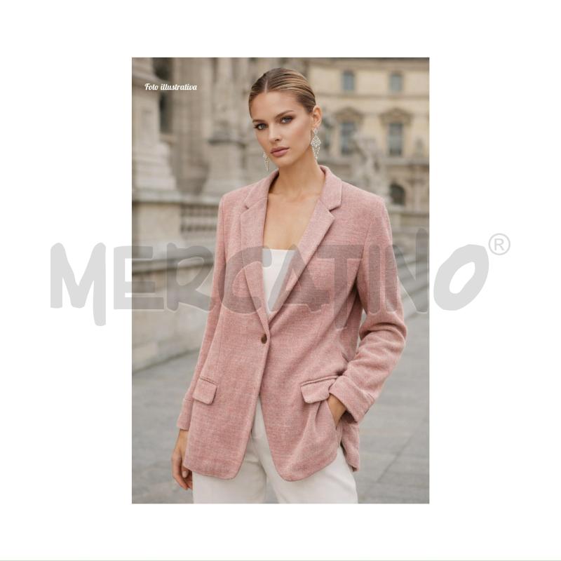 BLAZER D FALCONERI ROSSO PEPE SALE LINO/COTONE  | Mercatino dell'Usato Rovereto 5