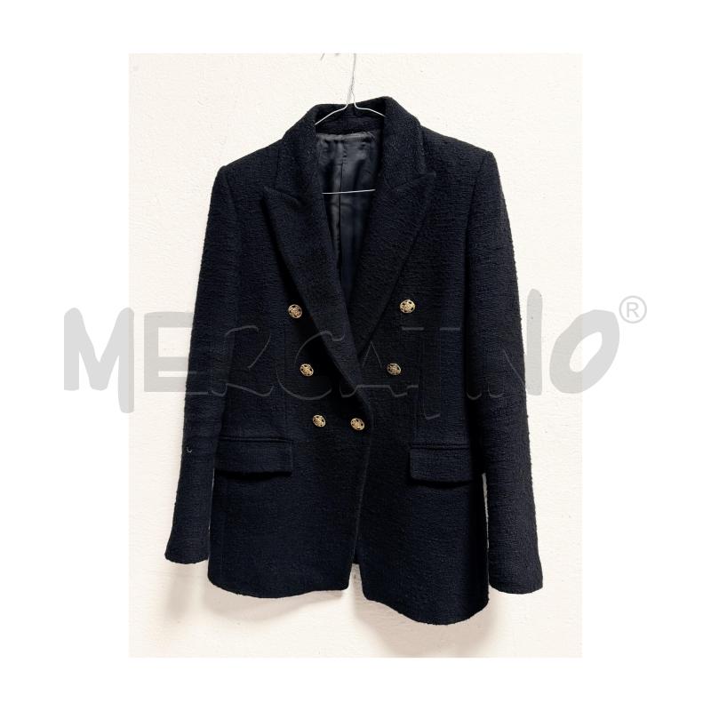 BLAZER D NERO CON BOTTONI ORO INDITEX ZARA 77302 | Mercatino dell'Usato Rovereto 2