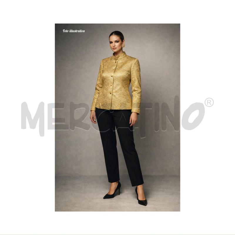 BLAZER D ORO BROCCATO SARTORIALE | Mercatino dell'Usato Rovereto 5