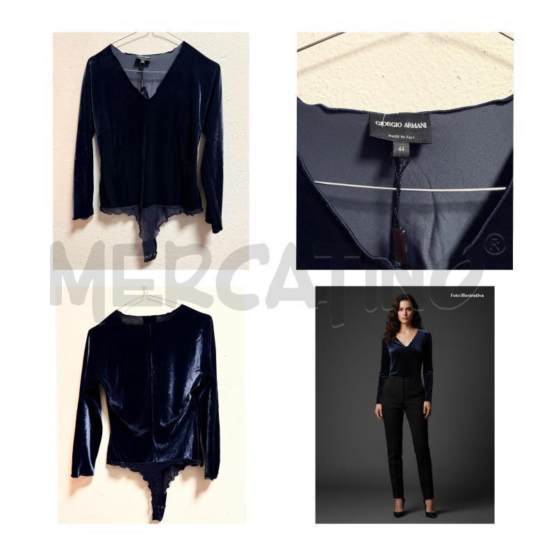 BODY GIORIGIO ARMANI BLU VELLUTO 44 | Mercatino dell'Usato Rovereto 1