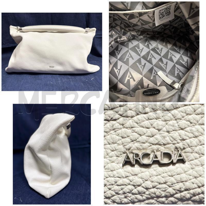 BORSA ARCADIA BIANCA A SPALLA  | Mercatino dell'Usato Rovereto 1