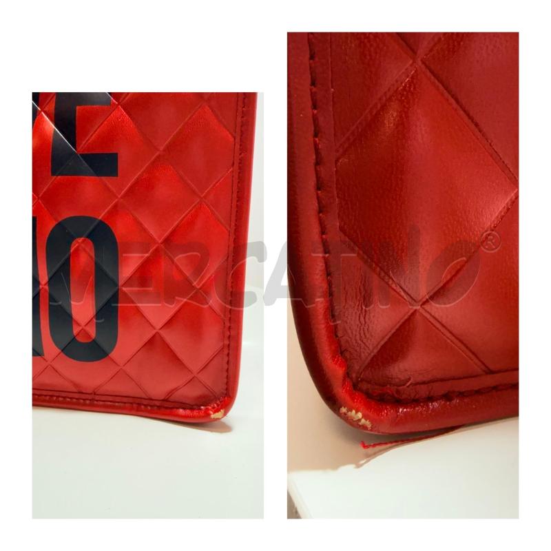 BORSA A MANO ROSSA TRAPUNTATA MOSCHINO | Mercatino dell'Usato Rovereto 5