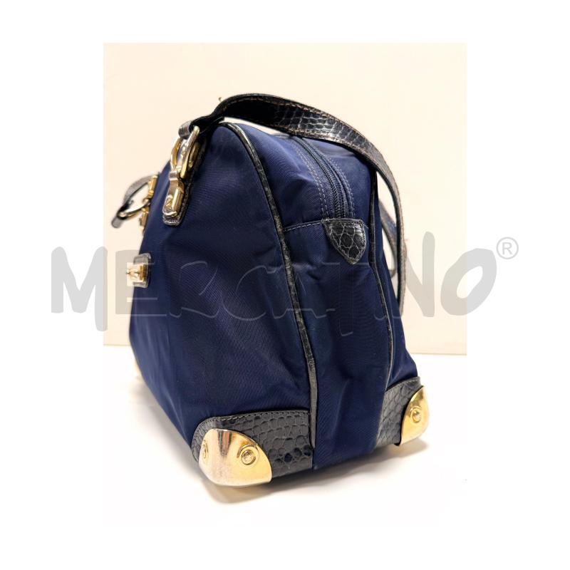 BORSA D A SPALLA BLU NOTTE BRACCIALINI | Mercatino dell'Usato Rovereto 3
