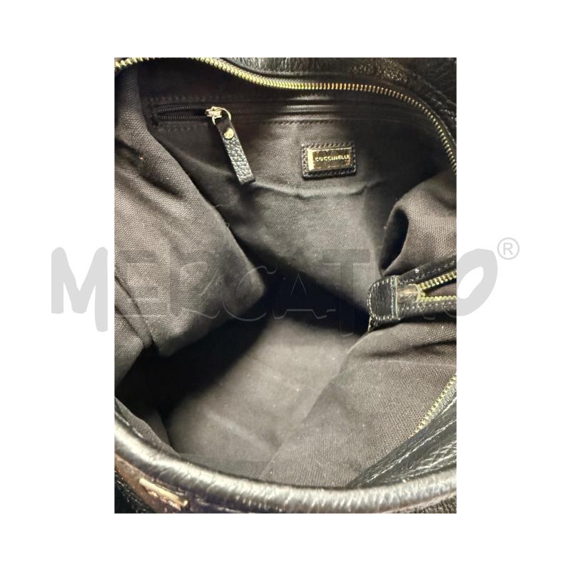 BORSA D COCCINELLE NERA A SPALLA PELLE | Mercatino dell'Usato Rovereto 5