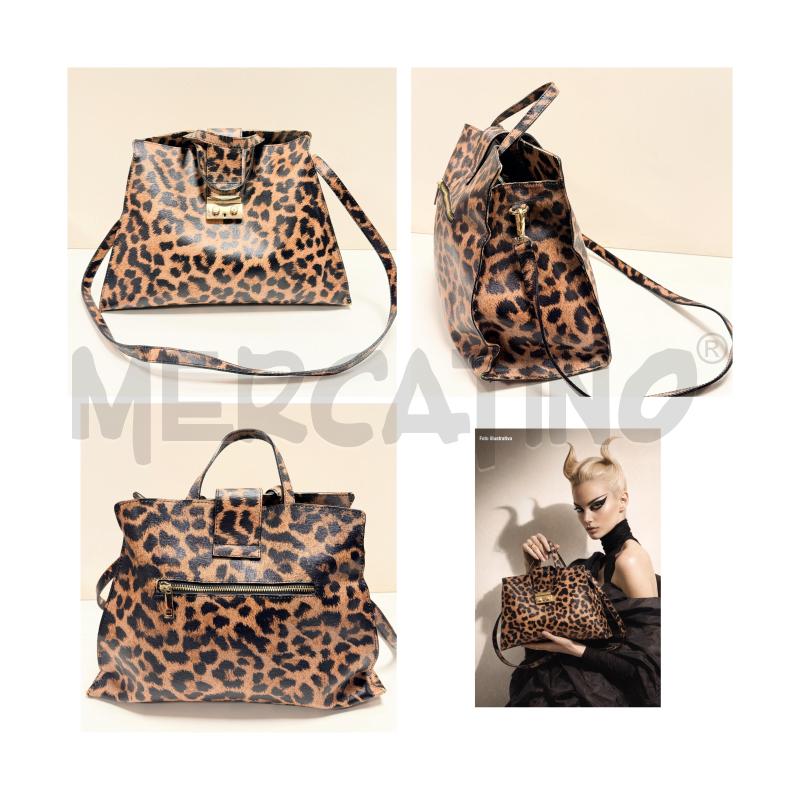 BORSA D LAURA DI MAGGIO MAGGIO PELLE MACULATA TRACOLLA | Mercatino dell'Usato Rovereto 1