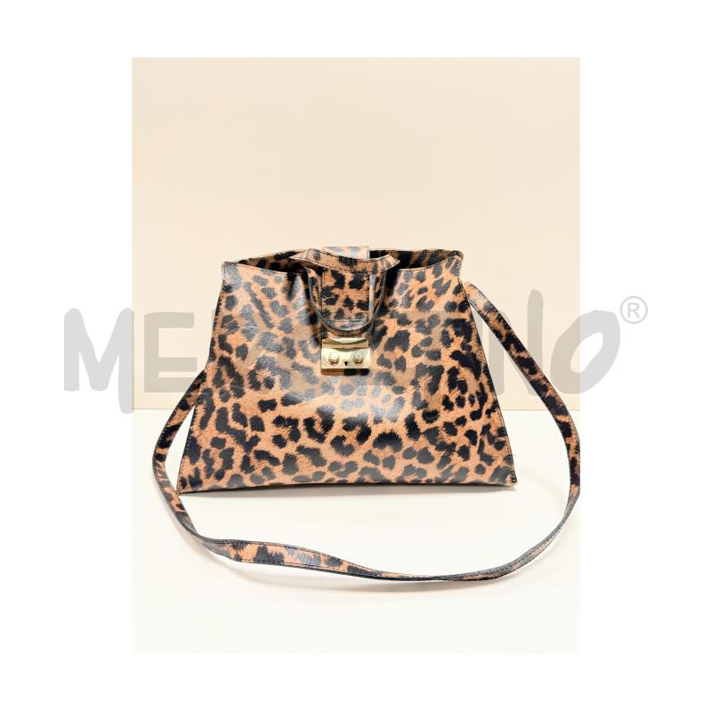 BORSA D LAURA DI MAGGIO MAGGIO PELLE MACULATA TRACOLLA | Mercatino dell'Usato Rovereto 2