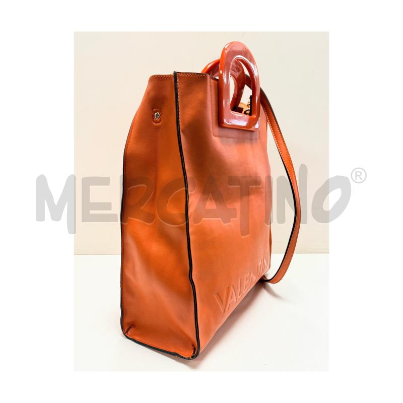 BORSA D MARIO VALENTINO TRACOLLA ARANCIO | Mercatino dell'Usato Rovereto 3