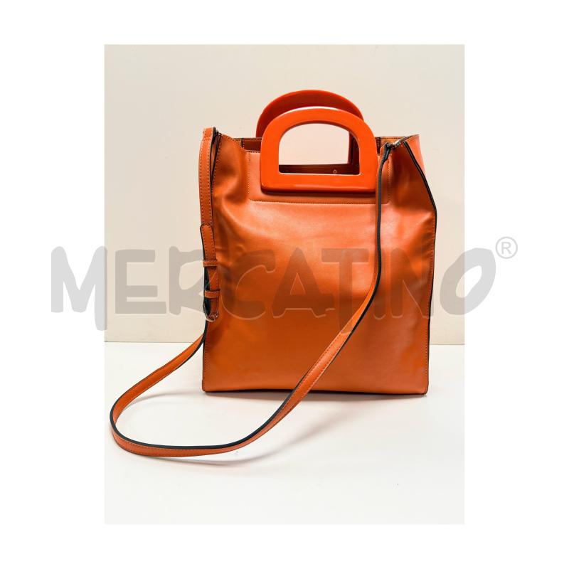 BORSA D MARIO VALENTINO TRACOLLA ARANCIO | Mercatino dell'Usato Rovereto 4