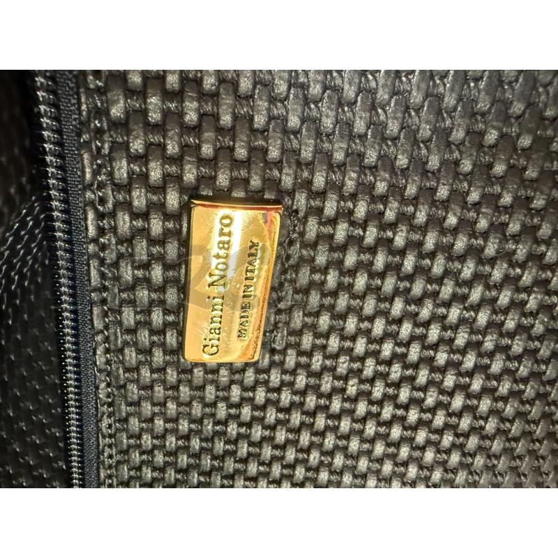 BORSA D TRACOLLA GIANNI NOTARO BLU NOTTE  | Mercatino dell'Usato Rovereto 5