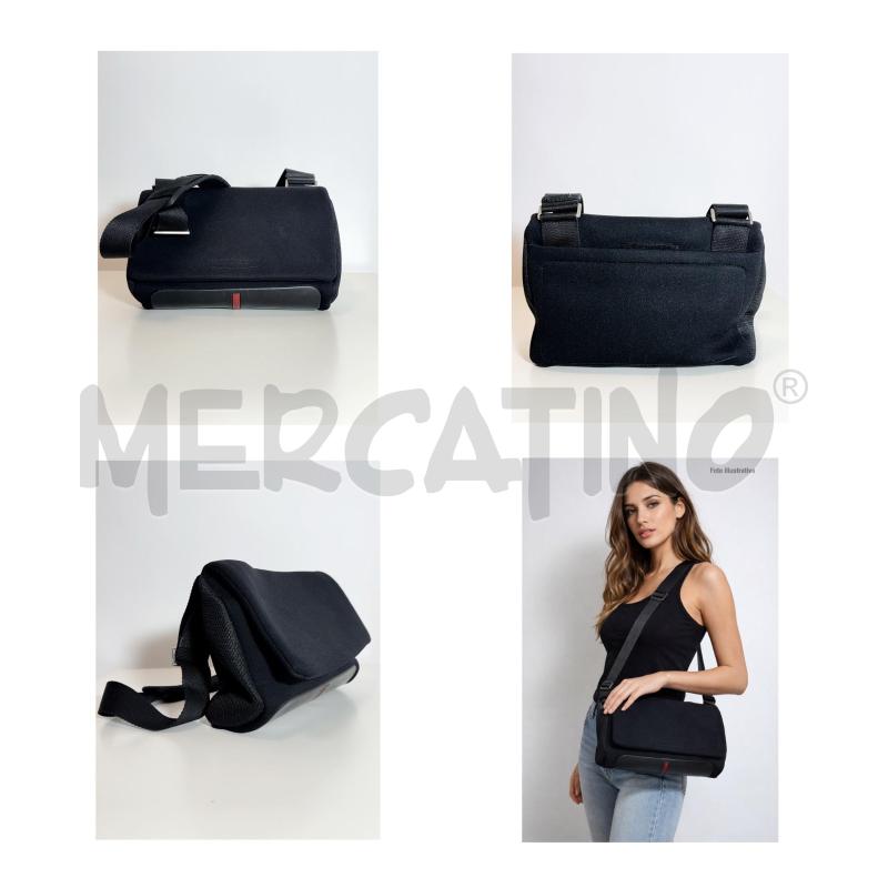 BORSA D TRACOLLA PRADA NERA NEOPRENE VINTAGE | Mercatino dell'Usato Rovereto 1