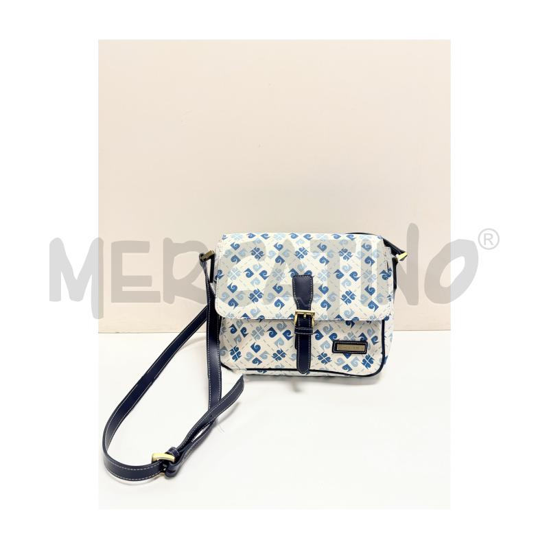 BORSA PIERR CARDIN BIA/BLU/AZZURRA LOGHI | Mercatino dell'Usato Rovereto 2