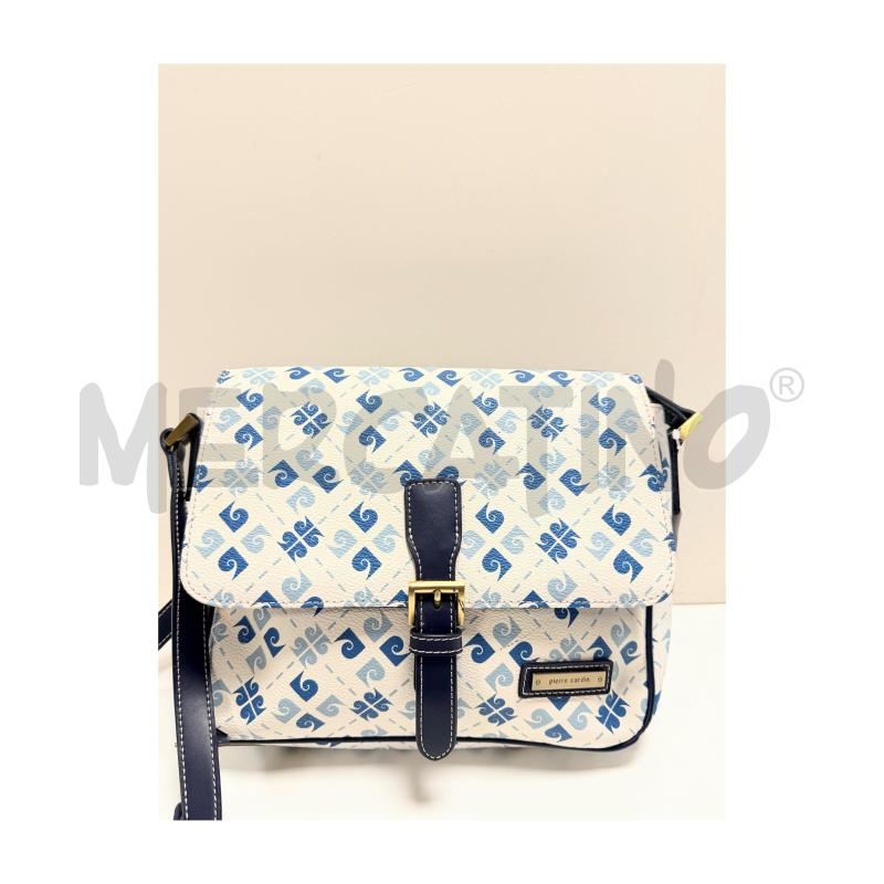 BORSA PIERR CARDIN BIA/BLU/AZZURRA LOGHI | Mercatino dell'Usato Rovereto 3