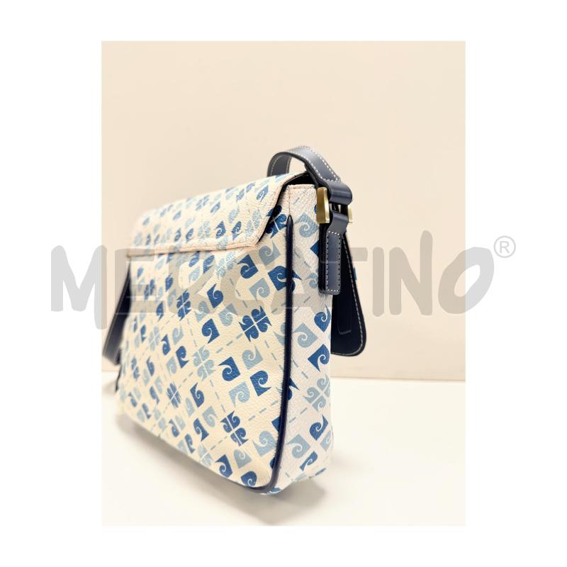BORSA PIERR CARDIN BIA/BLU/AZZURRA LOGHI | Mercatino dell'Usato Rovereto 4