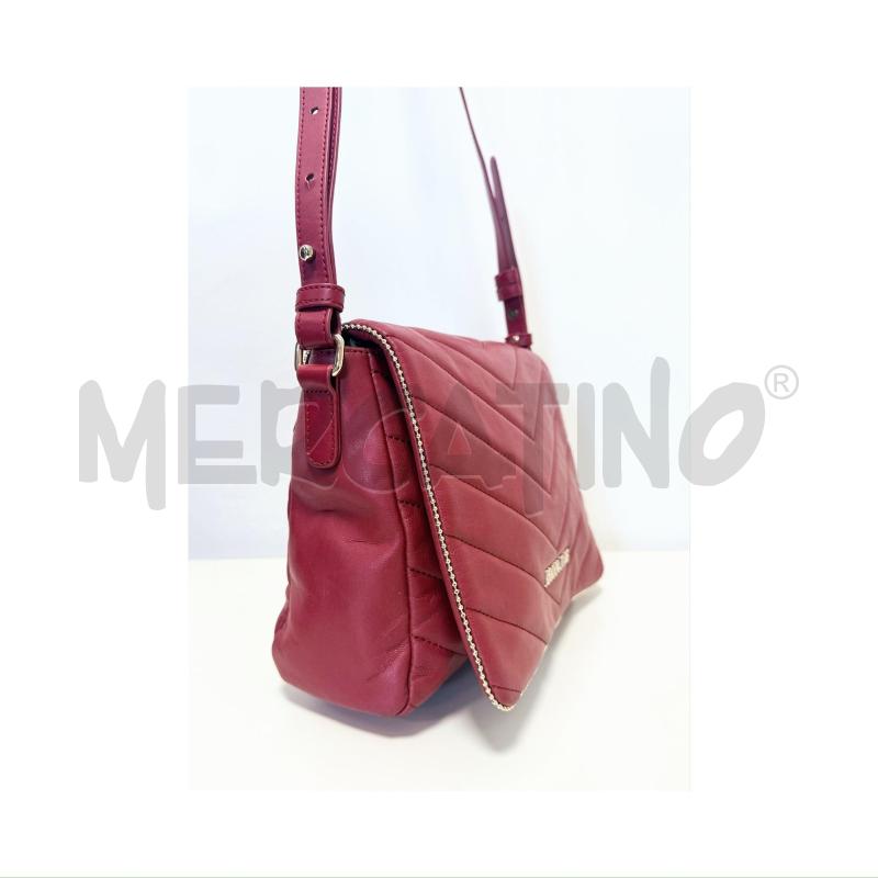 BORSA TRACOLLA ARMANI JEANS BORDEAUX CON LOGO  | Mercatino dell'Usato Rovereto 4