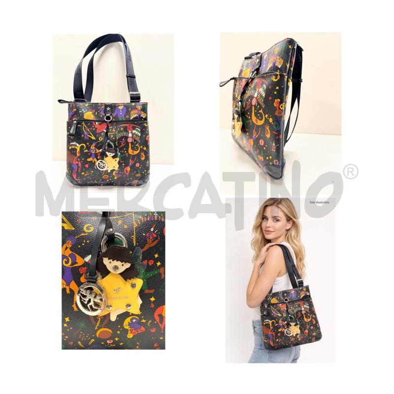 BORSA TRACOLLA PIERO GUIDI CIRCUS NERA | Mercatino dell'Usato Rovereto 1