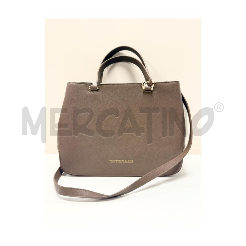 BORSA TRACOLLA TRU TRUSSARDI TAUPE | Mercatino dell'Usato Rovereto 2