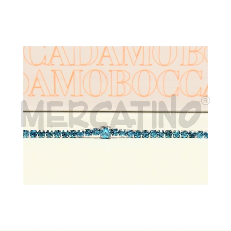 BRACCIALETTO MYA BOCCADAMO NUOVO BRILLANTINI AZZURRI  | Mercatino dell'Usato Rovereto 2