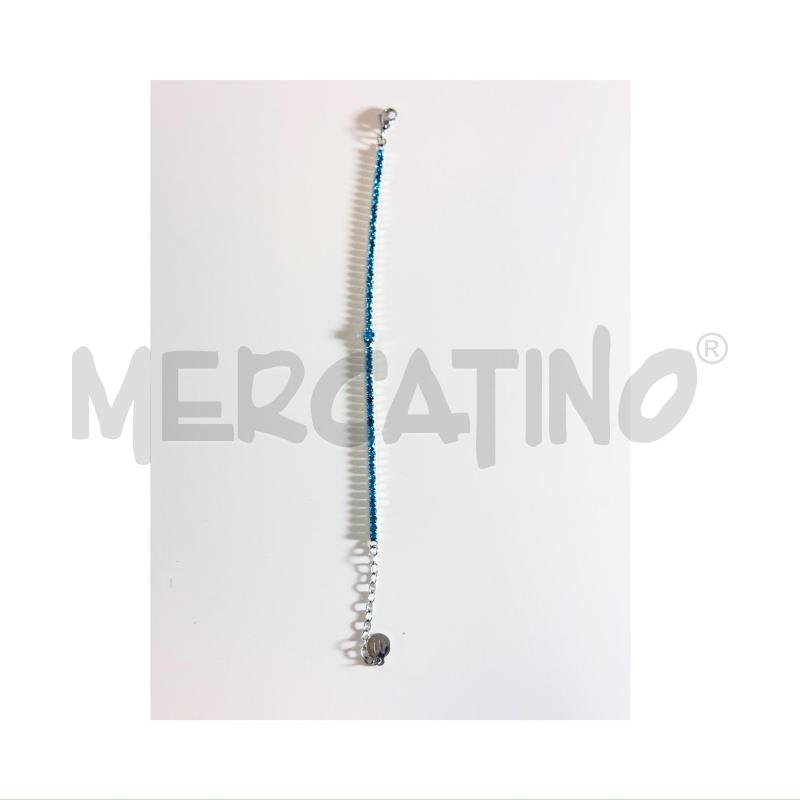 BRACCIALETTO MYA BOCCADAMO NUOVO BRILLANTINI AZZURRI  | Mercatino dell'Usato Rovereto 5