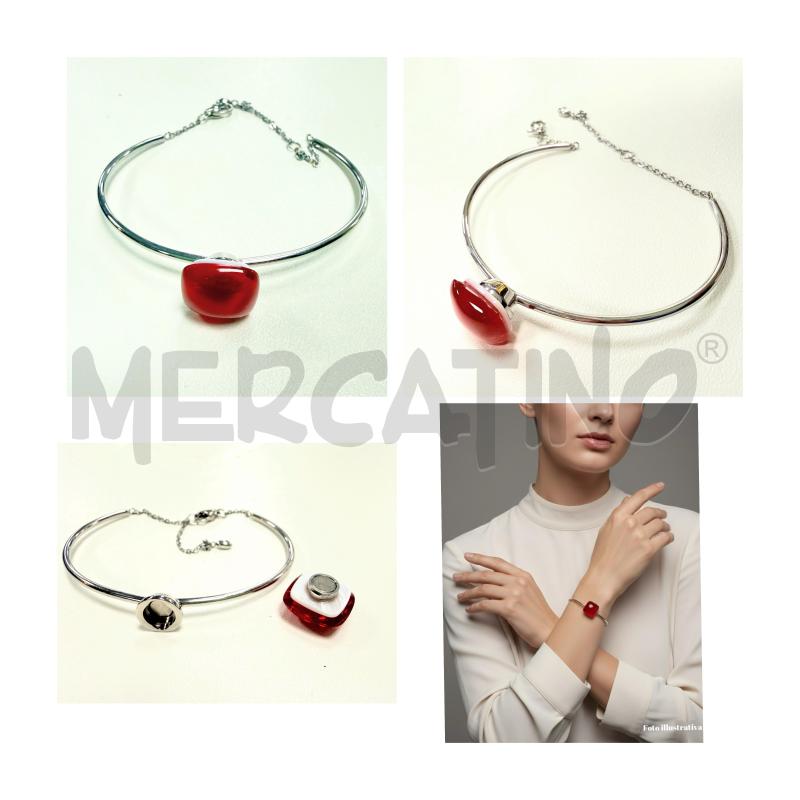 BRACCIALE BREIL CON PIETRA ROSSA TJ2111 | Mercatino dell'Usato Rovereto 1