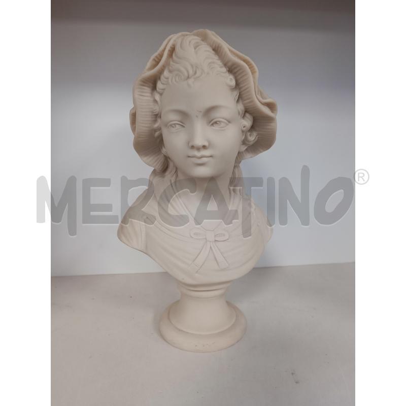 BUSTO FANCIULLA BIANCO | Mercatino dell'Usato Rovereto 1
