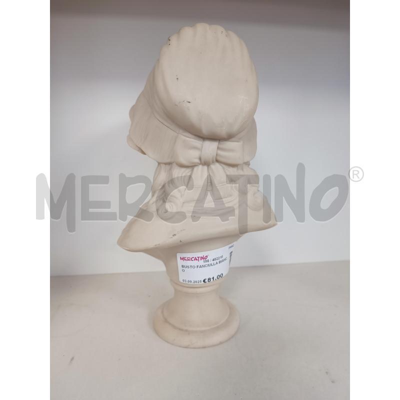 BUSTO FANCIULLA BIANCO | Mercatino dell'Usato Rovereto 2