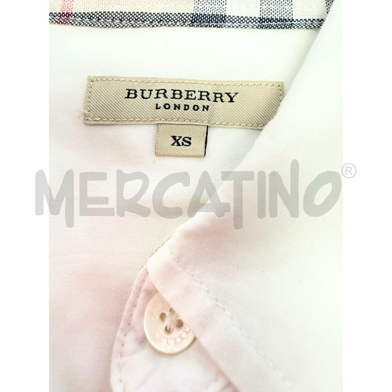 CAMICIA D BURBERRY BIANCA | Mercatino dell'Usato Rovereto 4