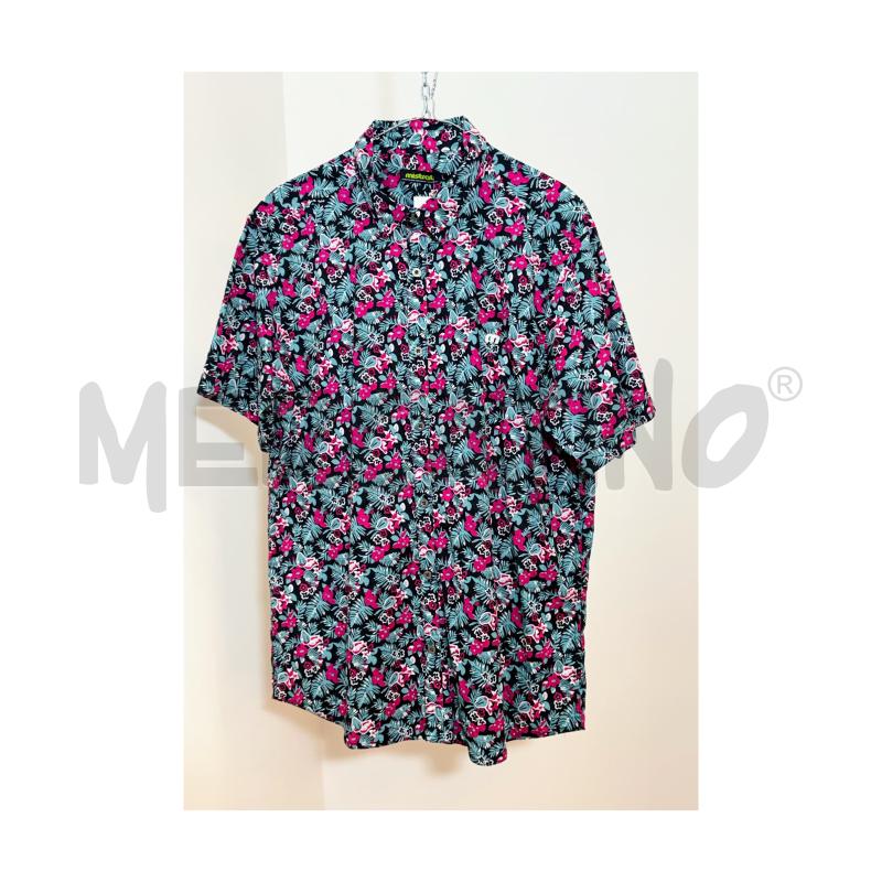 CAMICIA U 1/2M MISTRAL NERO/FUXIA | Mercatino dell'Usato Rovereto 2